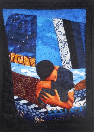 Loss, Quilt by Aisha Lumumba, www.obaquilts.com