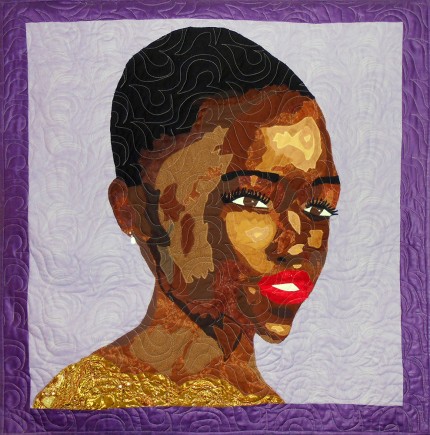 Wakanda Beauty, Quilt by Aisha Lumumba, www.obaquilts.com