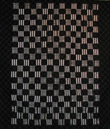 Checkerboard, Quilt by Aisha Lumumba, www.obaquilts.com
