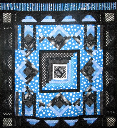 Lots of Dots, Quilt by Aisha Lumumba, www.obaquilts.com