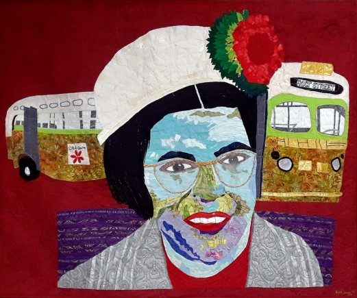 Not Today, Quilt by Aisha Lumumba, O.B.A Quilts, www.obaquilts.com