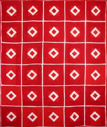 Predictable, Quilt by Aisha Lumumba, www.obaquilts.com