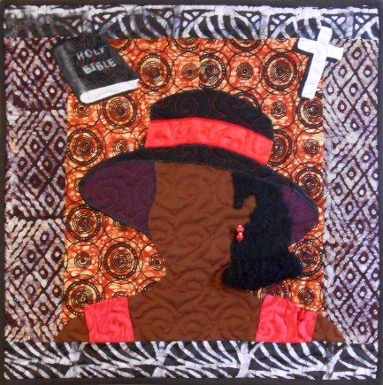 Vendya #2, Quilt by Aisha Lumumba, www.obaquilts.com