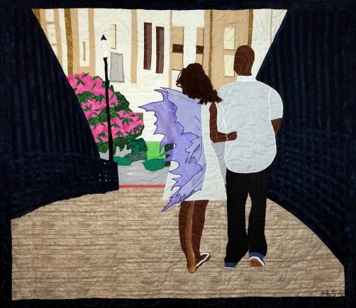 2nd Anniversary, Quilt by Aisha Lumumba, www.obaquilts.com