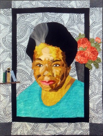 Maya Speaks Wisdom, Quilt by Aisha Lumumba, O.B.A Quilts, www.obaquilts.com