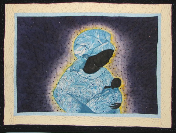 Precious Precious 2, Quilt by Aisha Lumumba, www.obaquilts.com