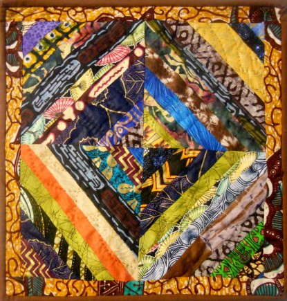 Scandalous 4, Quilt by Aisha Lumumba, www.obaquilts.com