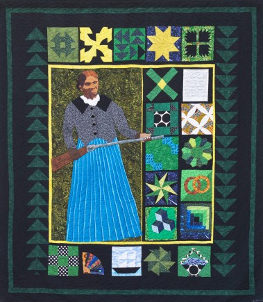 The Freedom Trail, Quilt by Aisha Lumumba, www.obaquilts.com