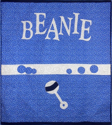 Beanie Baby, Quilt by Aisha Lumumba, www.obaquilts.com