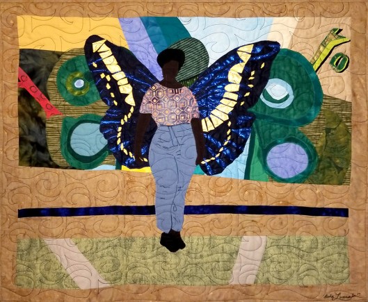 Claudia, Quilt by Aisha Lumumba, www.obaquilts.com