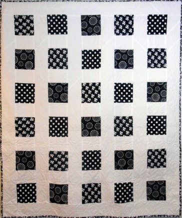 Dare To Be Square, Quilt by Aisha Lumumba, www.obaquilts.com