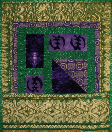 Day Three, Quilt by Aisha Lumumba, www.obaquilts.com