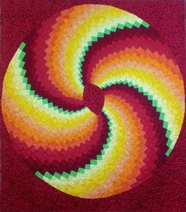 Determination #1, Quilt by Aisha Lumumba, www.obaquilts.com