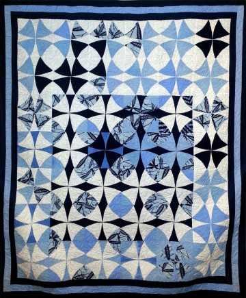 Finders Keepers #4, Quilt by Aisha Lumumba, www.obaquilts.com