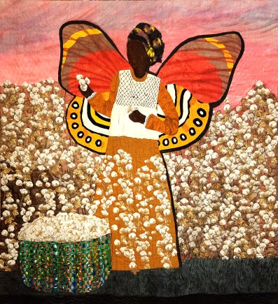 High Cotton, Quilt by Aisha Lumumba, www.obaquilts.com