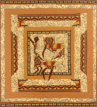 In Motion, Quilt by Aisha Lumumba, www.obaquilts.com