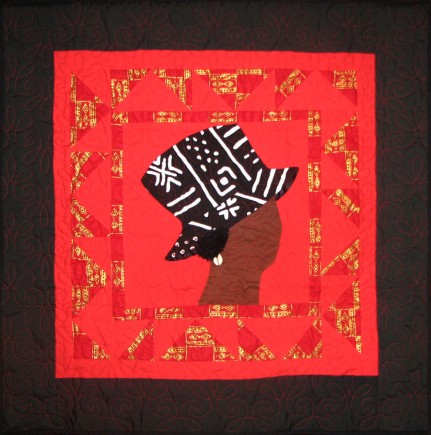 Josie 1, Quilt by Aisha Lumumba, www.obaquilts.com