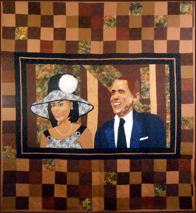 Just Between Us, Quilt by Aisha Lumumba, www.obaquilts.com