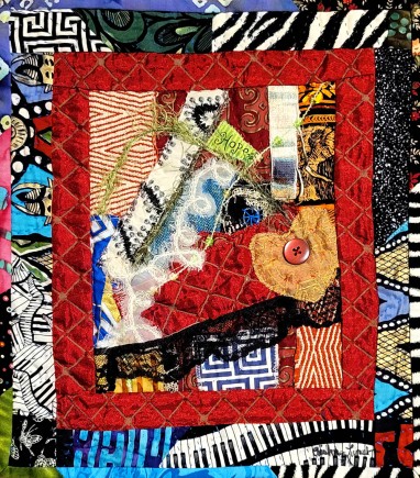 Set Free, Quilt by Aisha Lumumba, www.obaquilts.com
