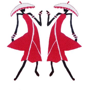 Steppin' Out 6 Greeting Card