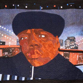 Biggie, Quilt by Aisha Lumumba, www.obaquilts.com