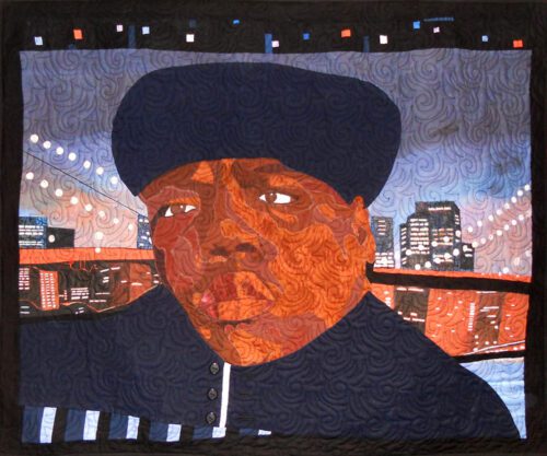 Biggie, Quilt by Aisha Lumumba, www.obaquilts.com