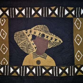 Mrs. Big #11, Quilt by Aisha Lumumba, www.obaquilts.com
